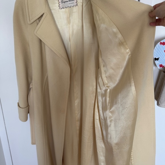 Vintage 100% Cashmere Wrap Coat - Picture 3 of 4